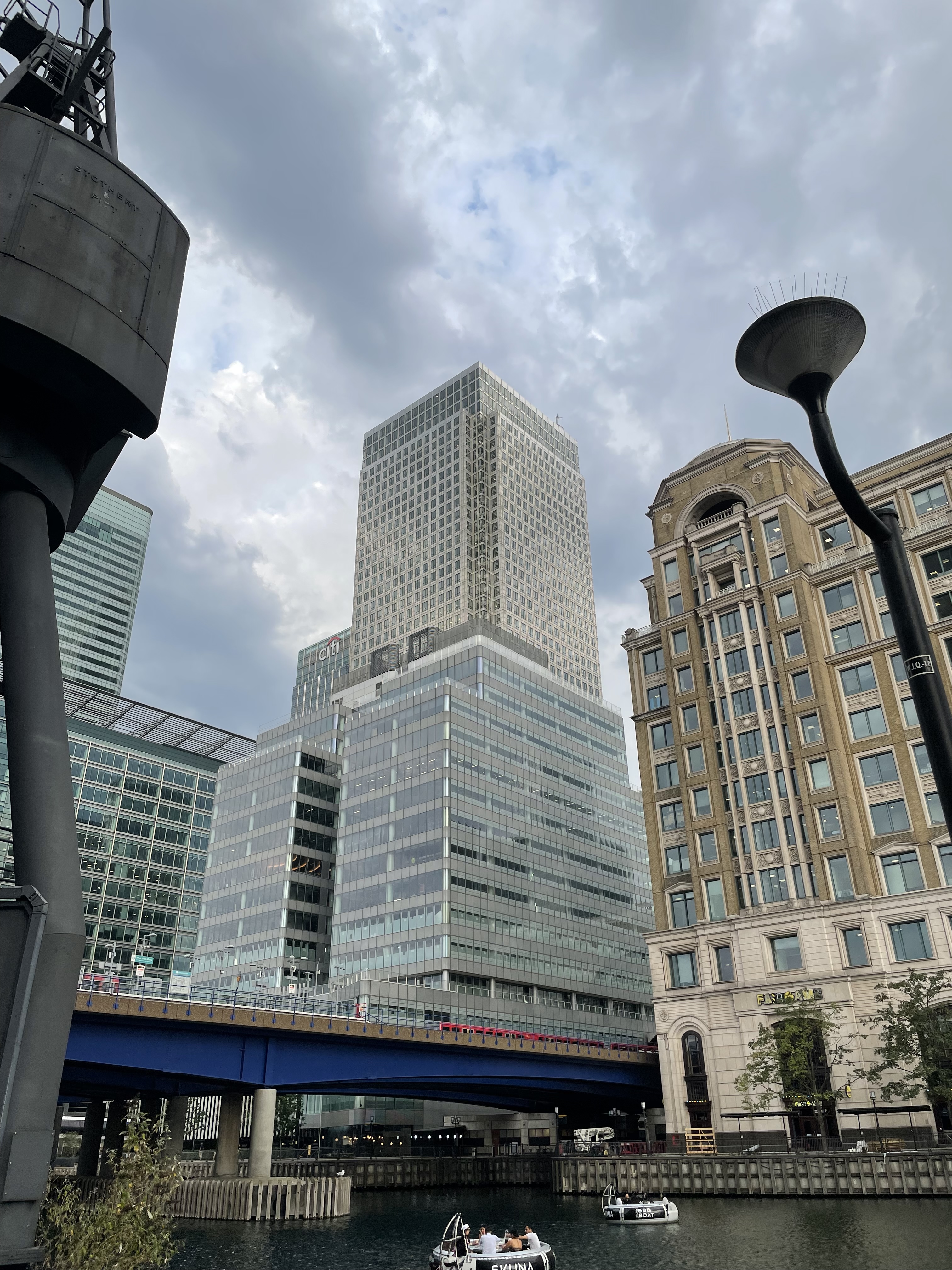 Canary Wharf financial district